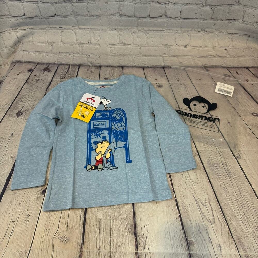 Appaman Peanuts Collaboration Linus Graphic Print Shirt